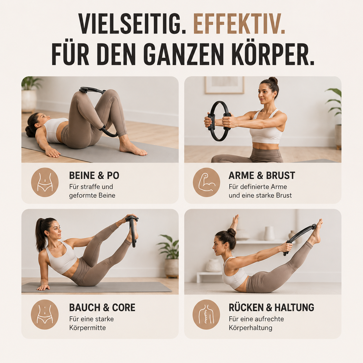 FitLuna Pilates-Ring Detailansicht, Ansicht 5