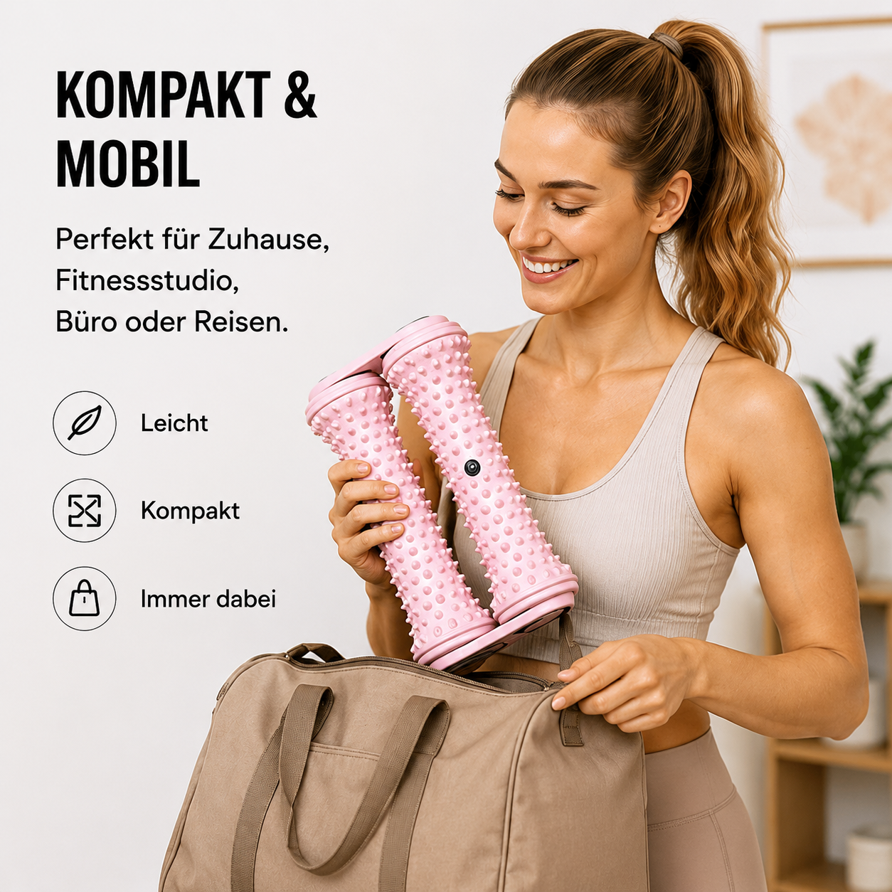 FitLuna Fußmassage-Roller, Ansicht 3