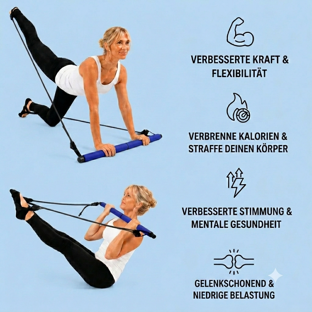 FitLuna Pilates-Stange, Ansicht 4